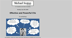 Desktop Screenshot of michaelseaton.net